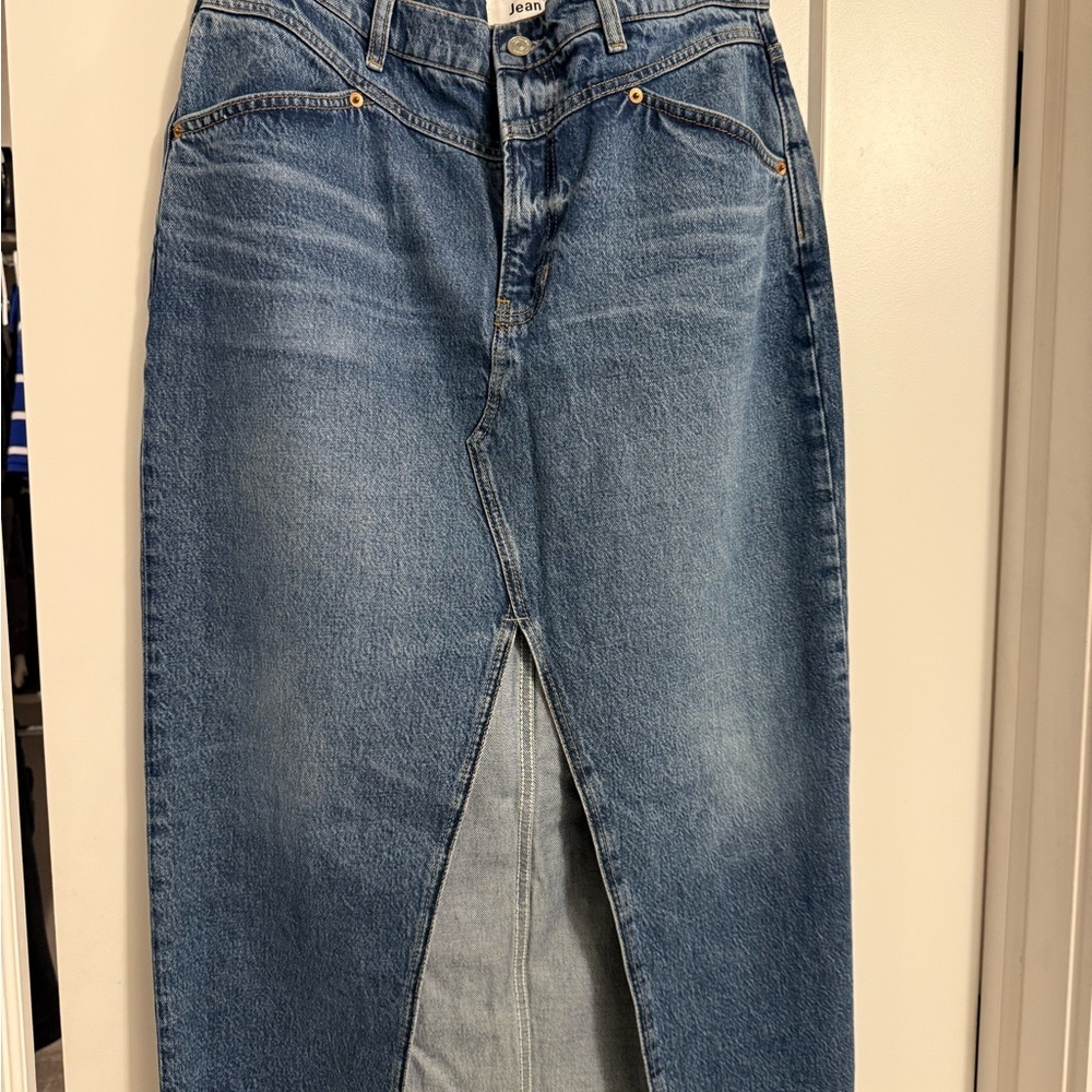 Reformation Jeans Denim Skirt size 31